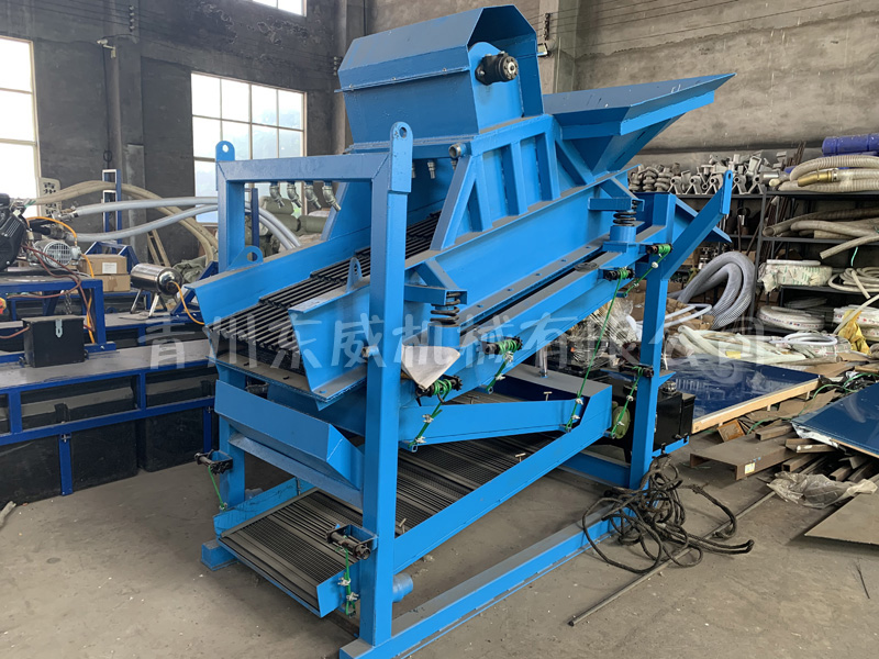 溜槽和跳汰機選金效果對比